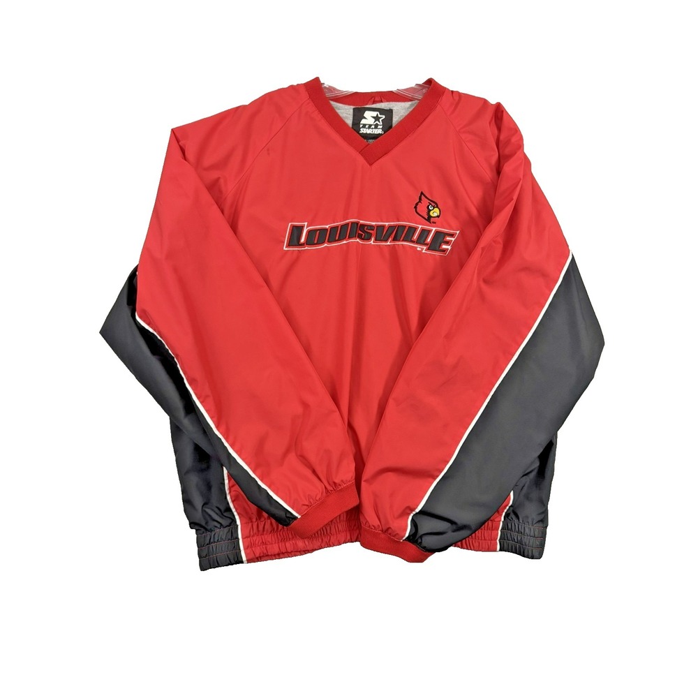 Starter Team Lousiville UofL Jacket Size Large‎ L